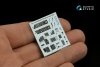 Quinta Studio QDS-48305 AV-8B Early 3D-Printed & coloured Interior on decal paper (Hasegawa) (Small version) 1/48